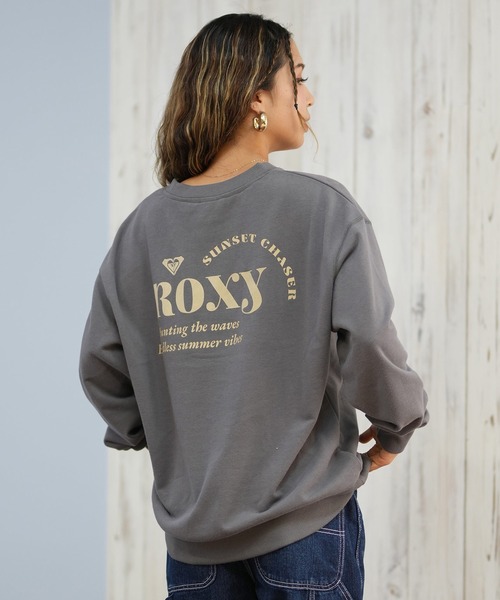 トレーナー スウェット ROXY/ロキシー トレーナー スウェット クルーネック ロゴ バックプリント SUNSET CHASER PULL OVER | ROXY | 03