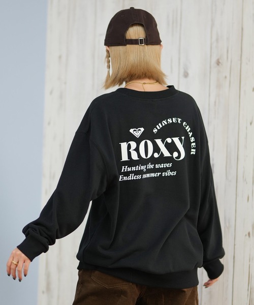 トレーナー スウェット ROXY/ロキシー トレーナー スウェット クルーネック ロゴ バックプリント SUNSET CHASER PULL OVER | ROXY | 02