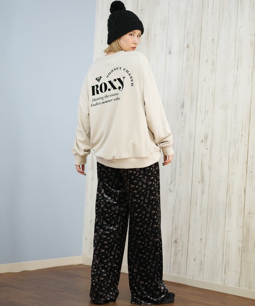 トレーナー スウェット ROXY/ロキシー トレーナー スウェット クルーネック ロゴ バックプリント SUNSET CHASER PULL OVER | ROXY | 08