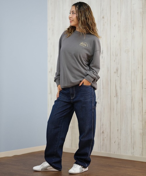 トレーナー スウェット ROXY/ロキシー トレーナー スウェット クルーネック ロゴ バックプリント SUNSET CHASER PULL OVER | ROXY | 19