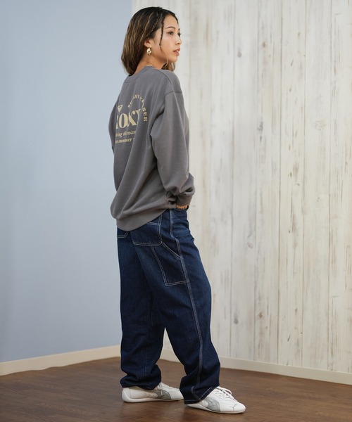 トレーナー スウェット ROXY/ロキシー トレーナー スウェット クルーネック ロゴ バックプリント SUNSET CHASER PULL OVER | ROXY | 21