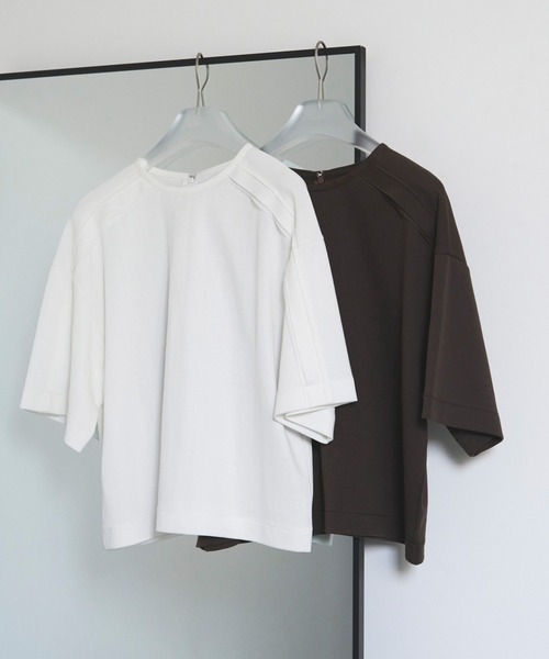 anuke tシャツ Shoulder Layered Tops レディース : ZOZOTOWN Yahoo!店