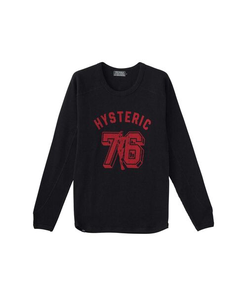 HYSTERIC GLAMOUR Tシャツ NUMBER 76 Tシャツ|HYSTERIC GLAMOUR MEN | HYSTERIC GLAMOUR