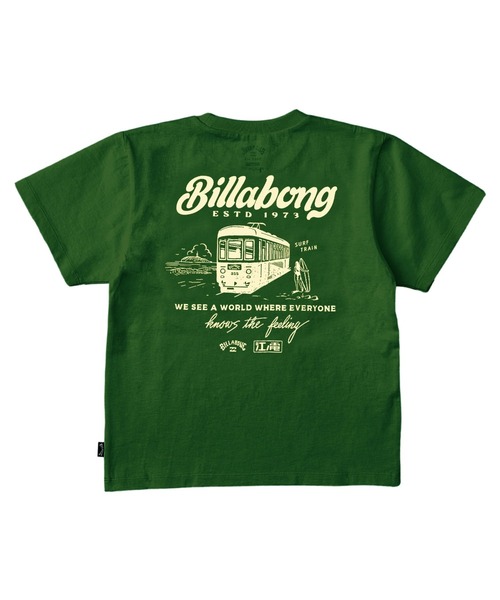 ビラボン江ノ電コラボTシャツ　未使用 BILLABONG（ビラボン） tシャツ キッズ 「江ノ電×BILLABONG」ENODEN