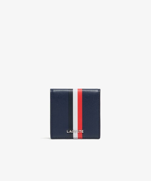 LACOSTE（ラコステ） 小銭入れ コインケース トリコロールプリント