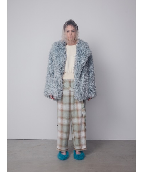 PAMEO POSE（パメオ ポーズ） ファーコート FREE ピンク レディース