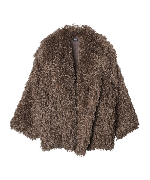 最終価格☆超レア☆即完売☆新品未使用 PAMEO POSE コート ファー PAMEO POSE（パメオ ポーズ） ファーコート FREE ピンク レディース