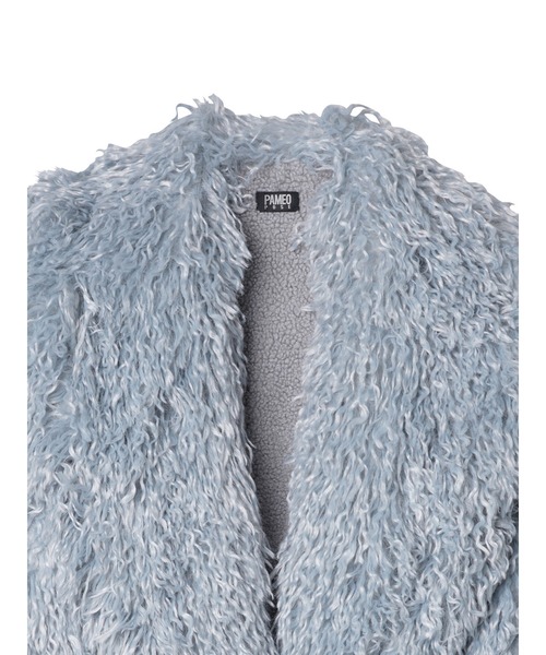 PAMEO POSE（パメオ ポーズ） ファーコート FREE ピンク レディース