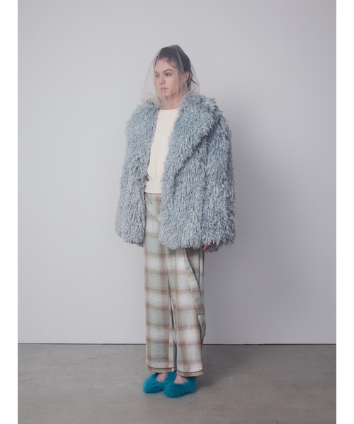 最終価格☆超レア☆即完売☆新品未使用 PAMEO POSE コート ファー PAMEO POSE（パメオ ポーズ） ファーコート FREE ピンク レディース