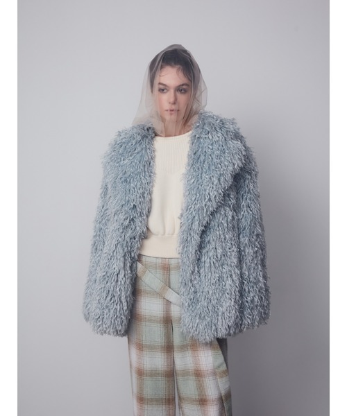 PAMEO POSE（パメオ ポーズ） ファーコート FREE ピンク レディース