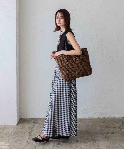 「VitaFelice」 トートバッグ FREE チョコ レディース_画像9