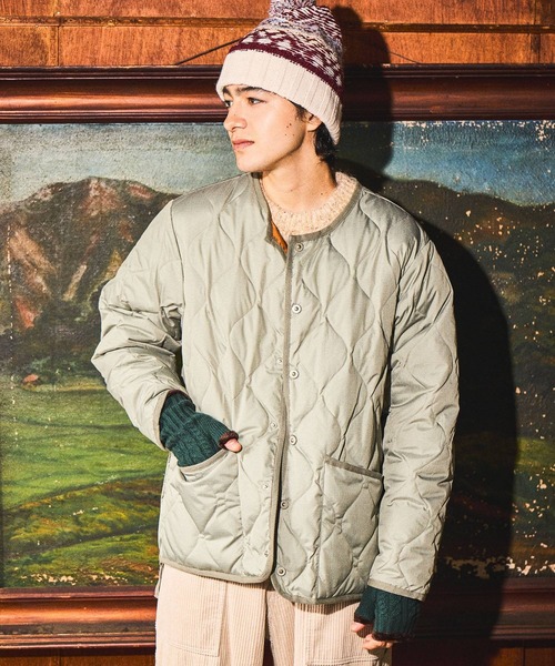 TAION（タイオン） ダウンジャケット ダウン 「」別注ミリタリークルー