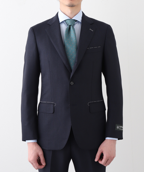 セレモニースーツ セットアップ D.OLIVER 3ボタン ピンヘッド (DORMEUIL) メンズ レディースの画像