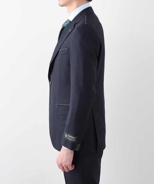 セレモニースーツ セットアップ D.OLIVER 3ボタン ピンヘッド (DORMEUIL) メンズ レディースの画像
