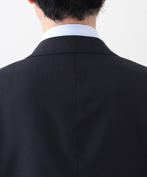 セレモニースーツ セットアップ D.OLIVER 3ボタン ピンヘッド (DORMEUIL) メンズ レディースの画像
