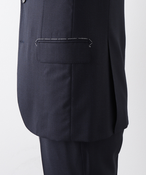 セレモニースーツ セットアップ D.OLIVER 3ボタン ピンヘッド (DORMEUIL) メンズ レディースの画像