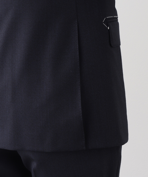 セレモニースーツ セットアップ D.OLIVER 3ボタン ピンヘッド (DORMEUIL) メンズ レディースの画像