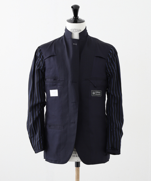 セレモニースーツ セットアップ D.OLIVER 3ボタン ピンヘッド (DORMEUIL) メンズ レディースの画像