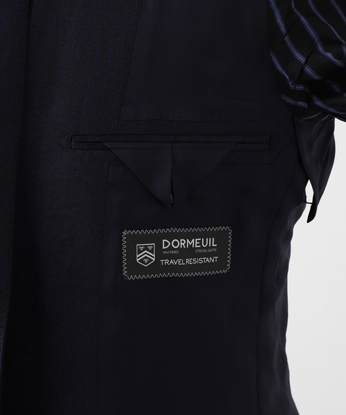 セレモニースーツ セットアップ D.OLIVER 3ボタン ピンヘッド (DORMEUIL) メンズ レディースの画像