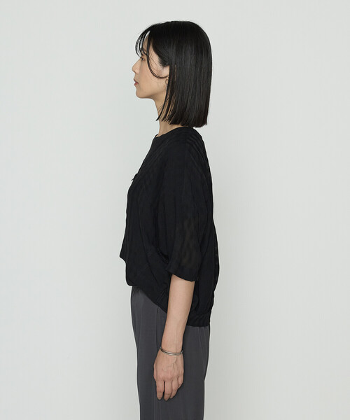 Gabardine K.T（ギャバジンK.T） ブルゾン アウター チェック柄カラミ