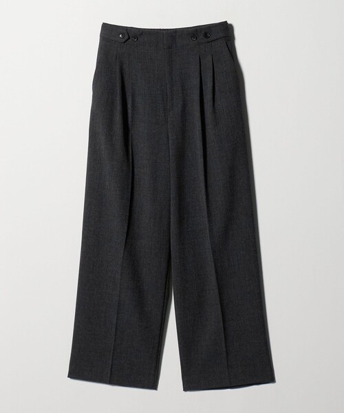 A day in the life UNITED ARROWSパンツスーツ40 A DAY IN THE LIFE パンツ ツイル 2タックワイドパンツ