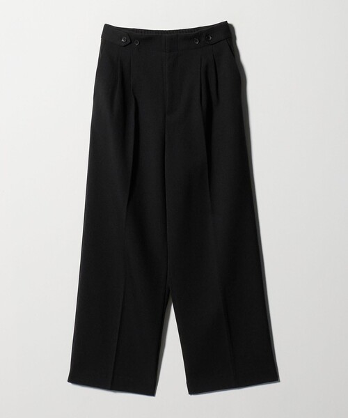 A DAY IN THE LIFE パンツ ツイル 2タックワイドパンツ
