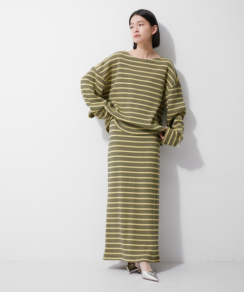 「MILLER」 長袖ニット FREE オフホワイト レディース_画像5