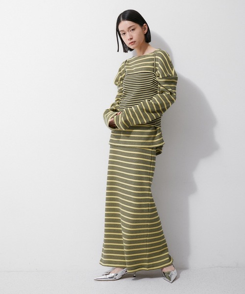 「MILLER」 長袖ニット FREE オフホワイト レディース_画像7