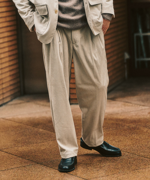 417 EDIFICE（フォーワンセブンエディフィス） パンツ P コーデュロイ2