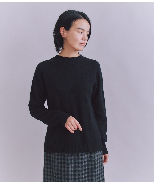 SIPULI（シプリ） ニット セーター Australia Lamb サドルショルダー