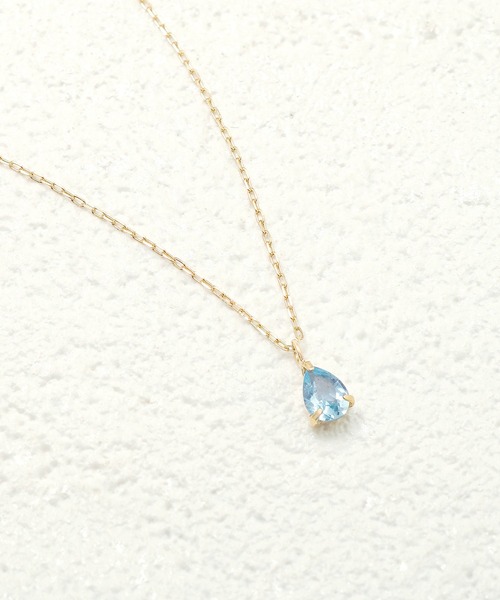 ESTELLE（エステール） ネックレス 11月誕生石 K10 イエローゴールド