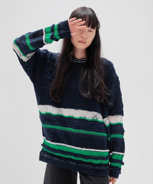 ODAKHA（オダカ） ニット セーター × DRESSLAVE / 20th crazy knit