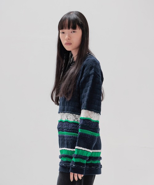 ODAKHA（オダカ） ニット セーター × DRESSLAVE / 20th crazy knit