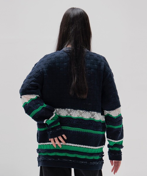 ODAKHA（オダカ） ニット セーター × DRESSLAVE / 20th crazy knit