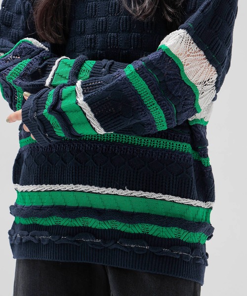 ODAKHA（オダカ） ニット セーター × DRESSLAVE / 20th crazy knit