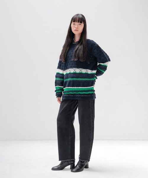 ODAKHA（オダカ） ニット セーター × DRESSLAVE / 20th crazy knit