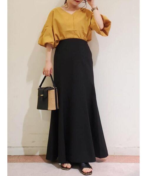 「Te chichi TERRASSE」 スカート F オフホワイト レディース_画像3