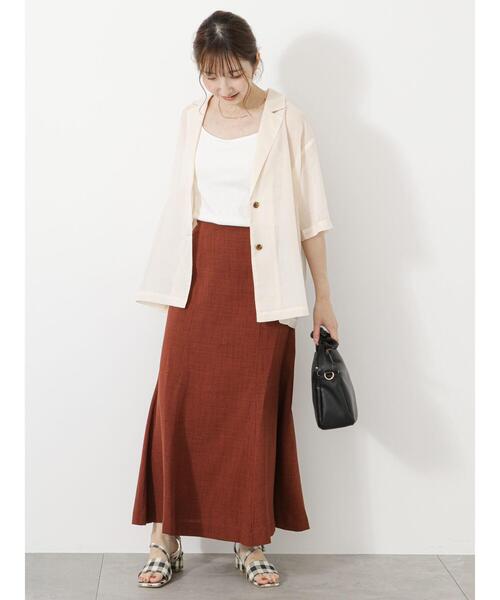 「Te chichi TERRASSE」 スカート F オフホワイト レディース_画像5