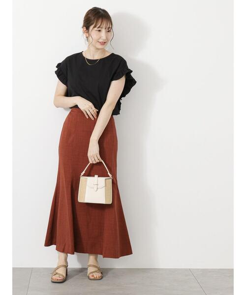 「Te chichi TERRASSE」 スカート F オフホワイト レディース_画像8