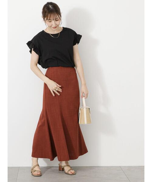 「Te chichi TERRASSE」 スカート F オフホワイト レディース_画像9