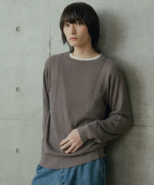 RATTLE TRAP（ラトルトラップ） セーター ニット 12Gウール混