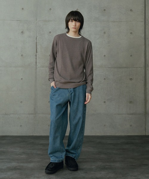 RATTLE TRAP（ラトルトラップ） セーター ニット 12Gウール混