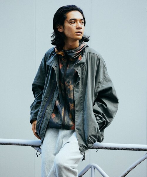 【美品】JOURNAL STANDARD モッズコート L カーキ JOURNAL STANDARD（ジャーナルスタンダード） モッズコート LARGE