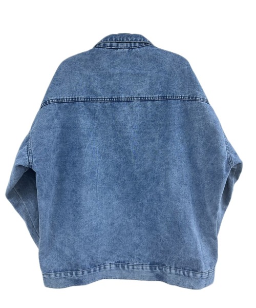 「DIAVEL」 デニムジャケット M ブラック レディース_画像7