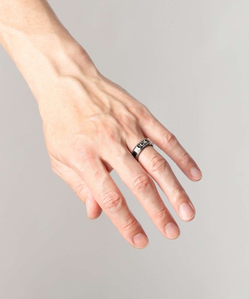 HUF（ハフ） 指輪 リング HUF MONO RING モノ メッセージ リング