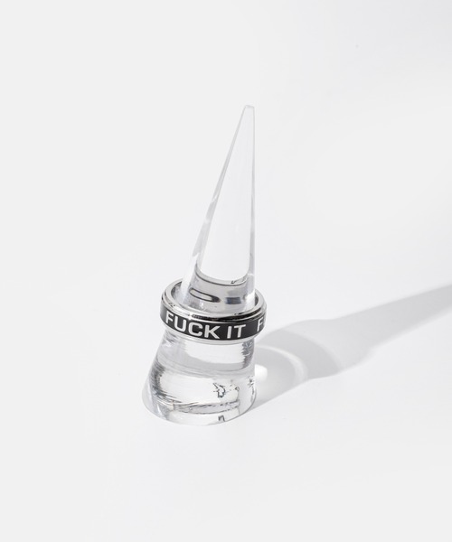 HUF（ハフ） 指輪 リング HUF MONO RING モノ メッセージ リング