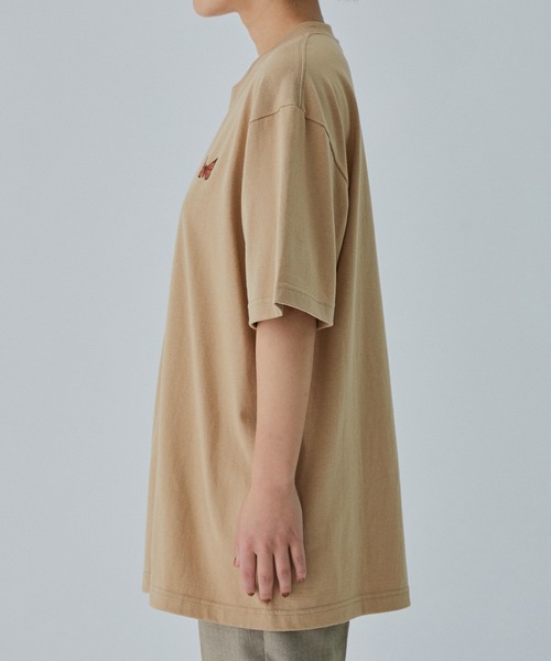 「M TO R」 「Cordova」半袖Tシャツ FREE ベージュ レディース_画像8