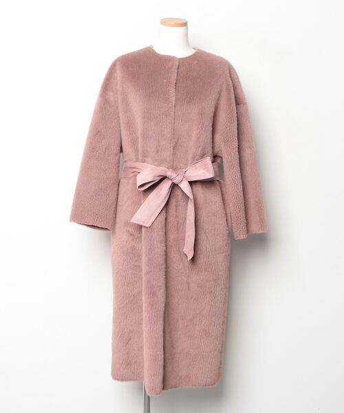 Her lip to ノーカラーコート S ピンク レディース : ZOZOTOWN Yahoo