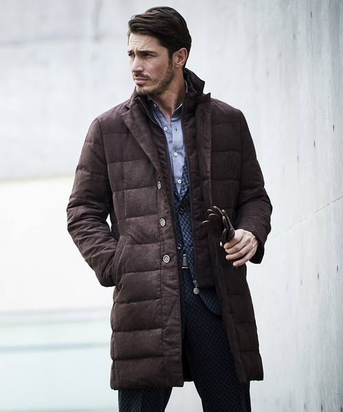 g-stage（ジーステージ） ダウンコート 52 ブラウン メンズ : ZOZOTOWN