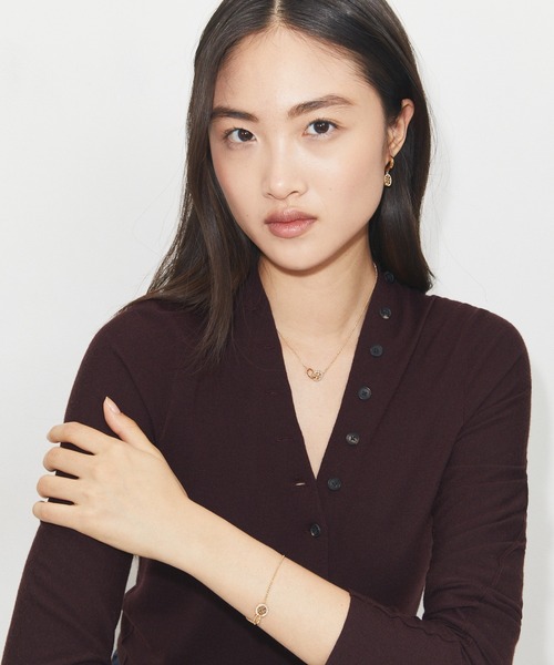 TORY BURCH（トリーバーチ） ブレスレット アイコン パヴェ インター 